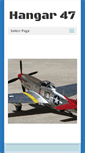 Mobile Screenshot of hangar47.com